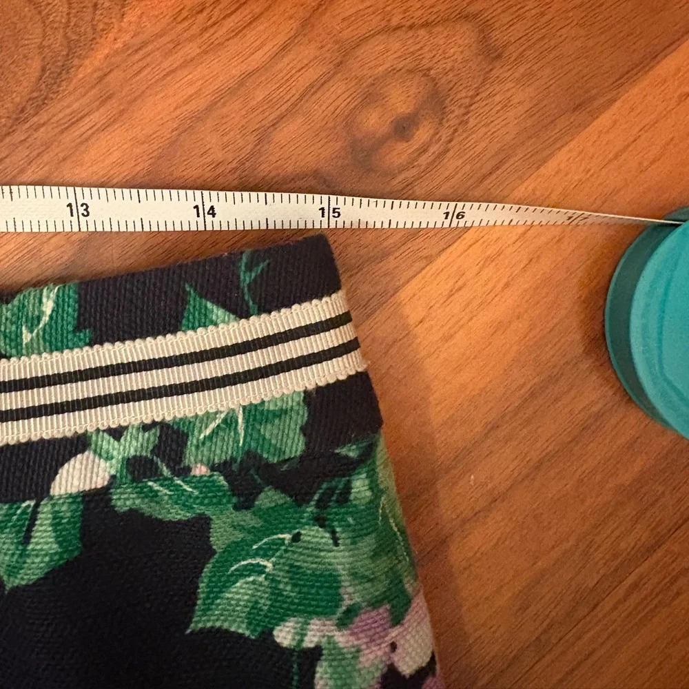 Talbots Black Floral Skirt, ECU